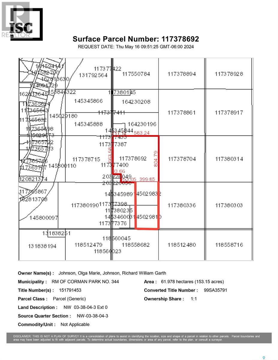 Johnson Land, Corman Park Rm No. 344, Saskatchewan  S7K 3J9 - Photo 4 - SK985289